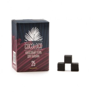 Уголь Cocoloko 25 мм (большая упаковка)